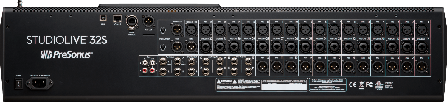 PreSonus StudioLive 32S